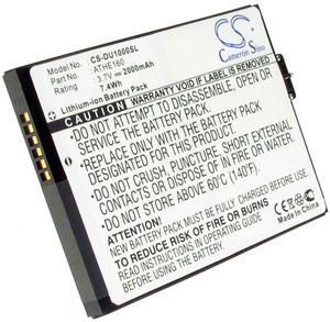 Batteri til Dopod ATHE160,35H00081-00M 2000 mAh