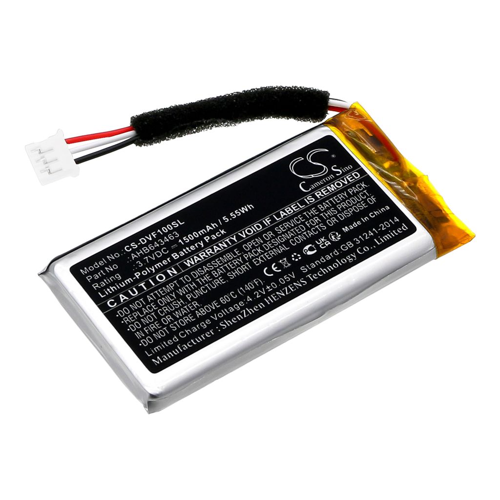 Batteri til Divoom AHB643463 1500 mAh