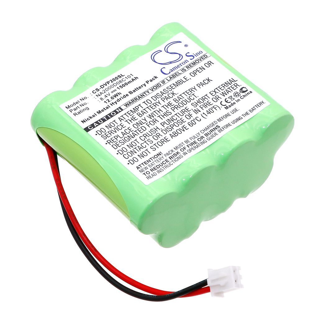 Batteri til Dual NA2000D08C101 1500 mAh