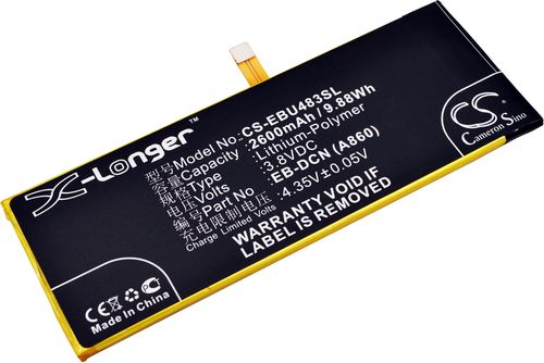 Batteri til EBest EB-DCN (A860) 2600 mAh