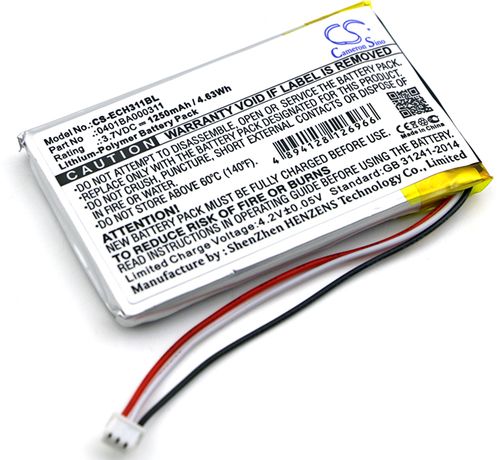 Batteri til ELCA 0401BA000311 1250 mAh