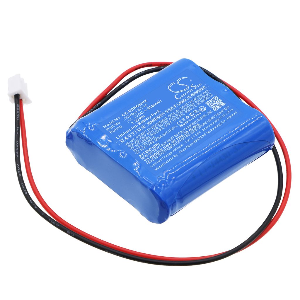 Batteri til Ecovacs 10000254 650 mAh