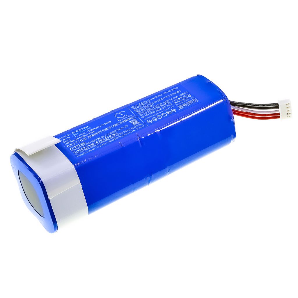 Batteri til Ecovacs 201-2010-3104,201-2115-1959,201-2466-0006,S10-LI-144-5200 5200 mAh