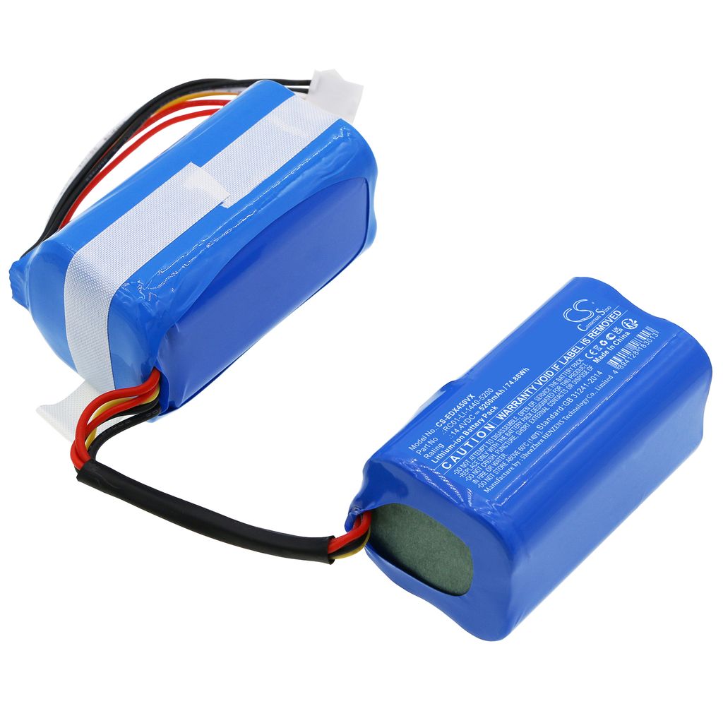 Batteri til Ecovacs RC01-LI-1440-5200,RC03-LI-1440-5200,R03-LI-1440-5200 5200 mAh