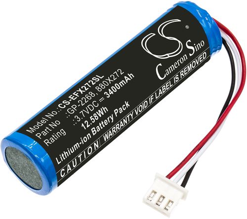 Batteri til EXFO GP-2268,880X272,01WQ0037-09 3400 mAh
