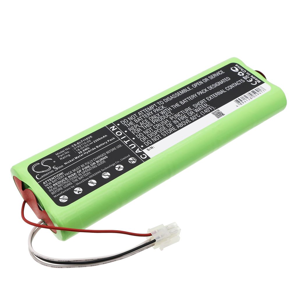 Batteri til Electrolux 1128261-01,2192110-02,2192119010 2200 mAh