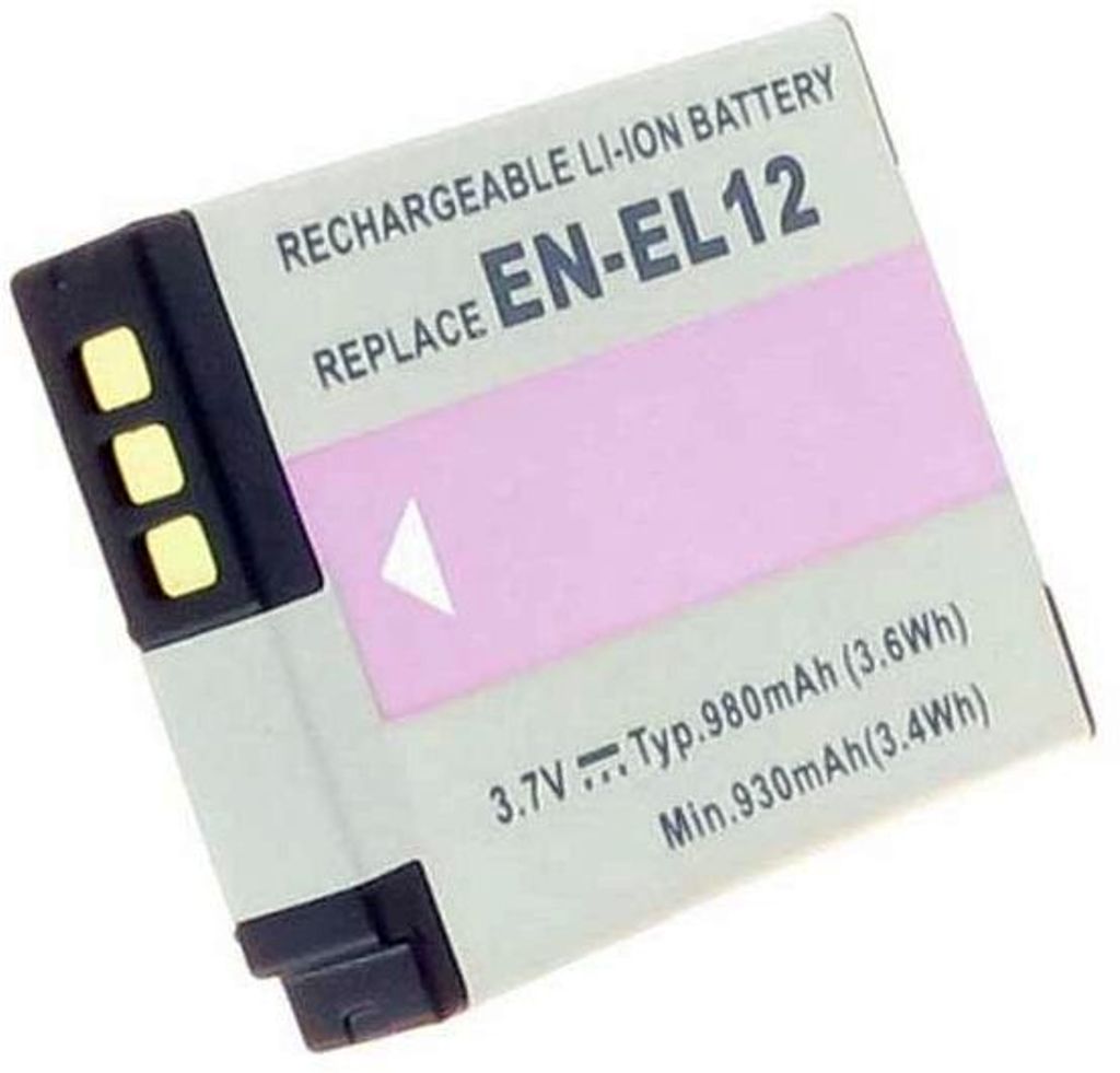 Batteri til NiKon EN-EL12 (1050mAh)