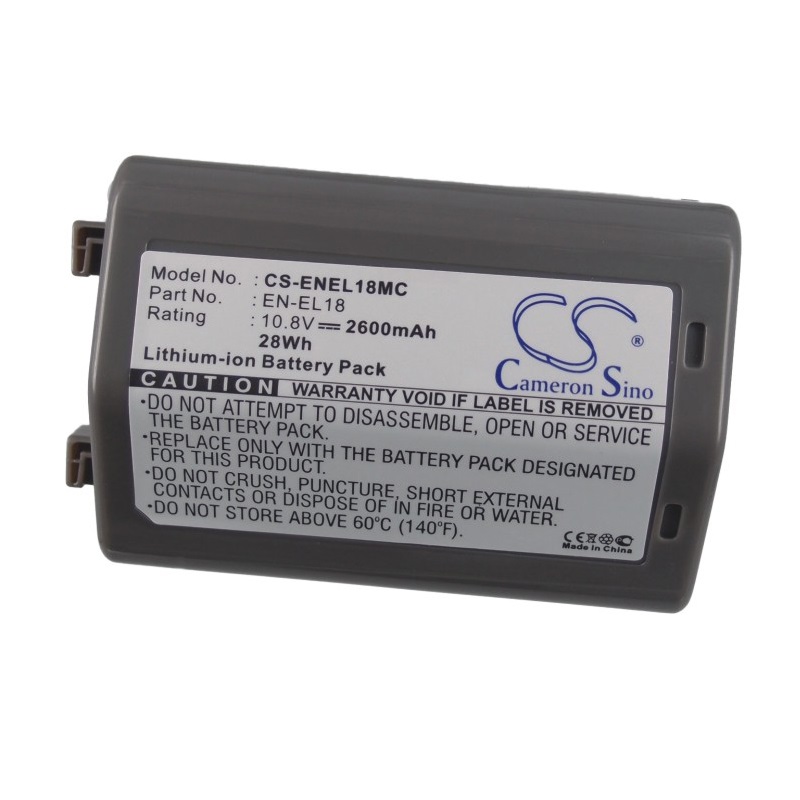 Batteri til NiKon EN-EL18,EN-EL18a (2600mAh)