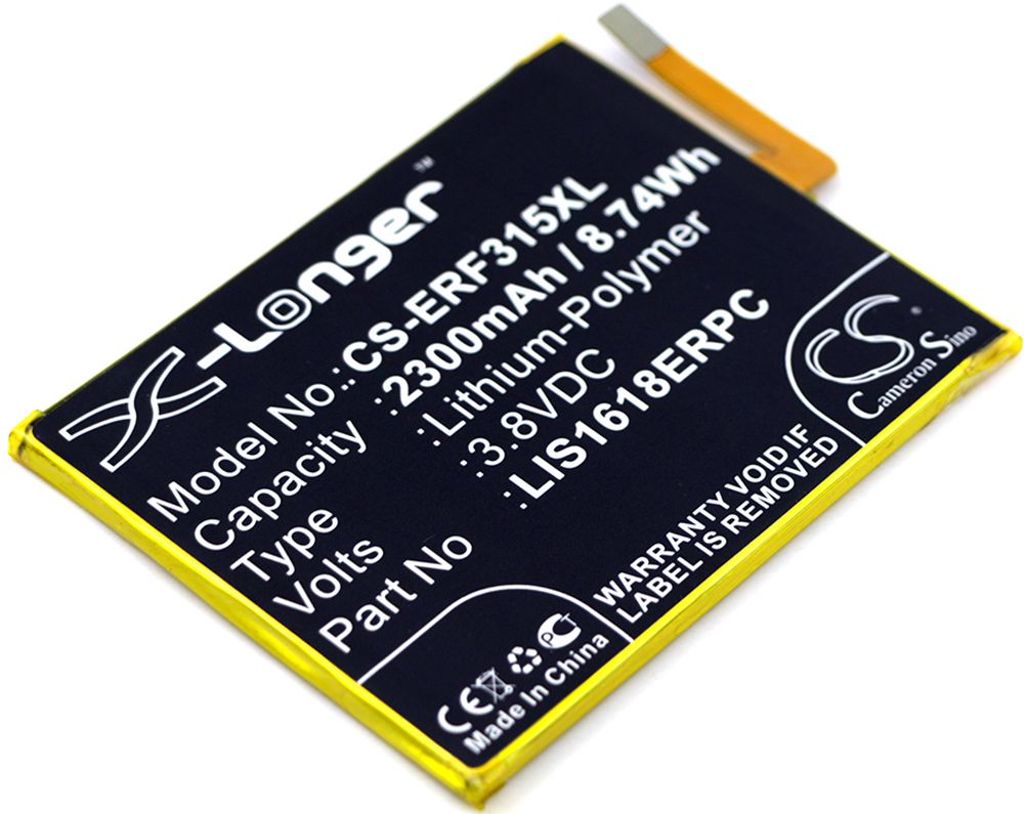 Batteri til Sony LIS1618ERPC,1298-9239 2300 mAh