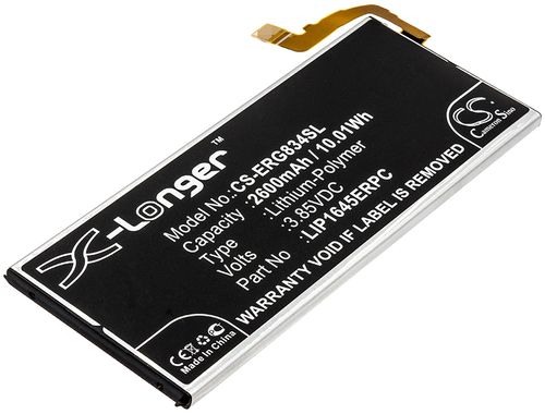 Batteri til Sony LIP1645ERPC 2600 mAh