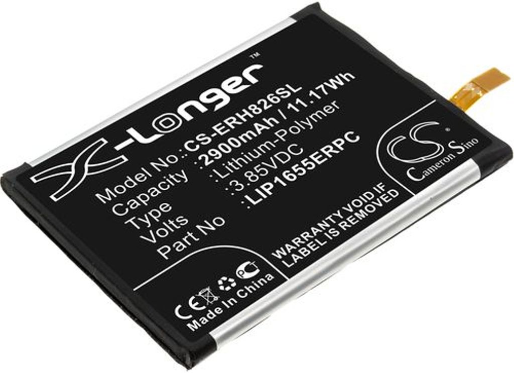 Batteri til Sony LIP1655ERPC,1310-1782 2900 mAh