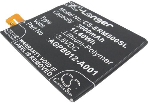 Batteri til Sony Ericsson AGPB012-A001,1277-4767.1 3000 mAh