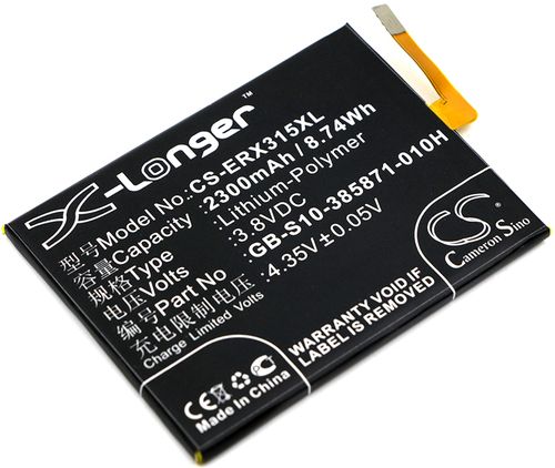 Batteri til Sony GB-S10-385871-010H 2300 mAh
