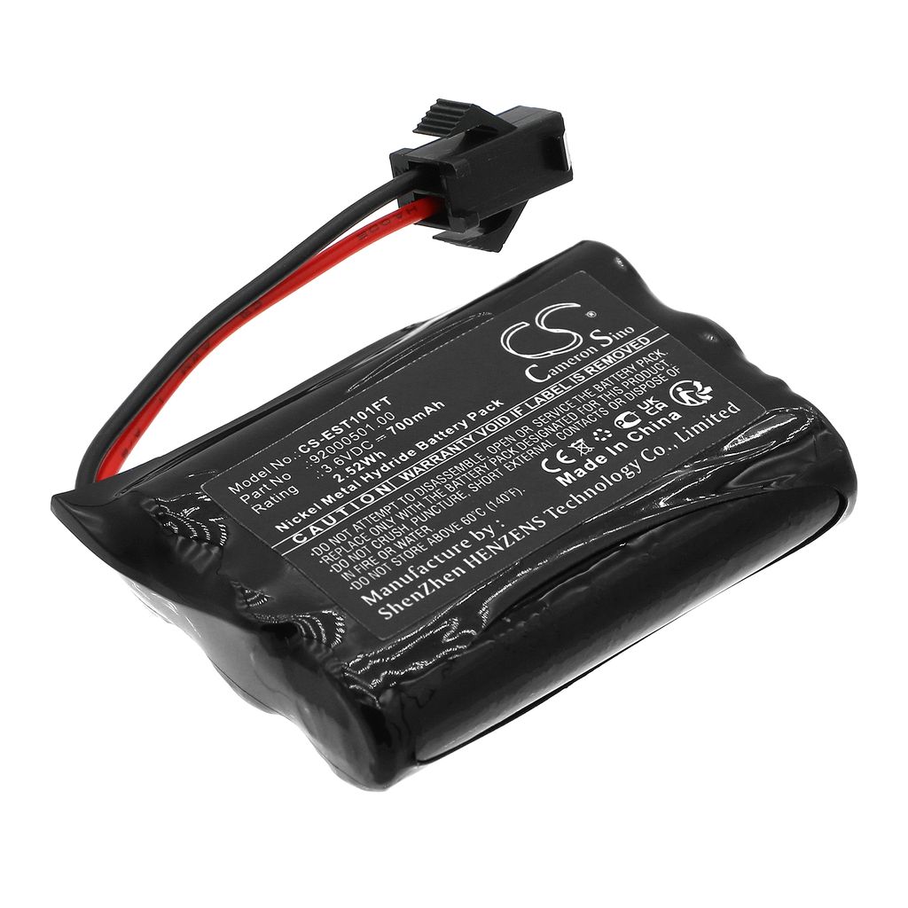 Batteri til Esotec 92000501.00 700 mAh