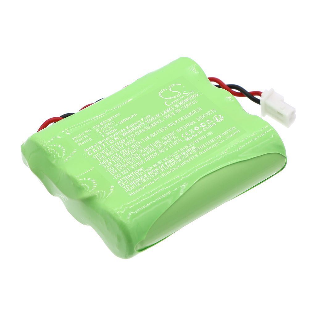 Batteri til Esotec 92000401 2000 mAh