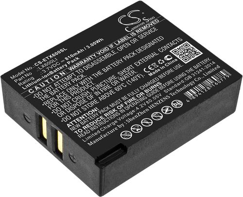 Batteri til Eartec LX600LI 810 mAh