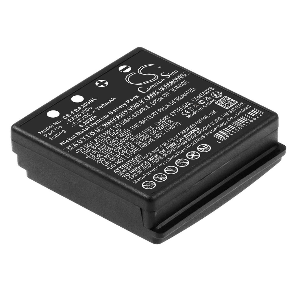 Batteri til HBC BA209060,BA209061,PM237745002,Fub9NM,BA209000,BA209062,BA209001 700 mAh