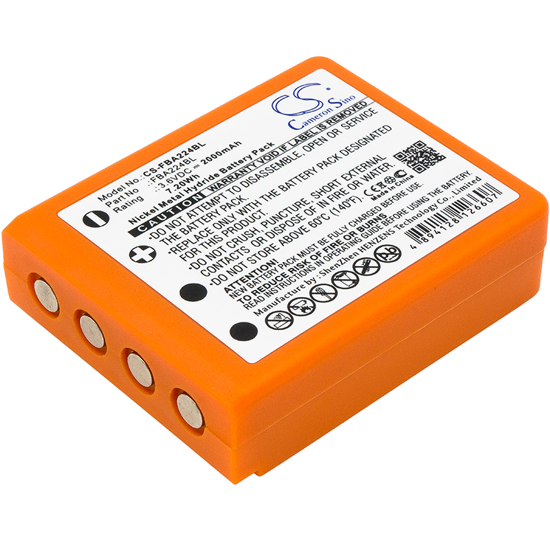 Batteri til HBC BA223000,BA223030,FUB6 2000 mAh