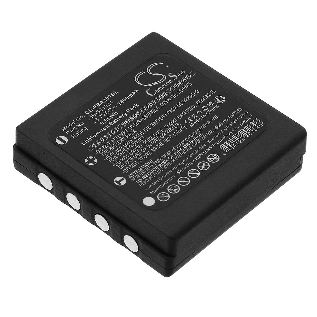 Batteri til HBC BA301031,BA301030 1800 mAh
