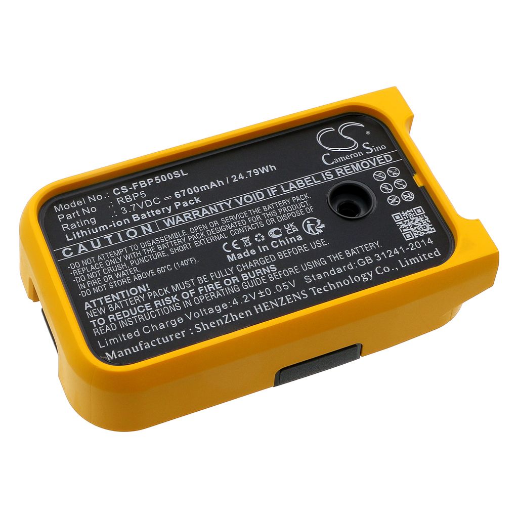 Batteri til Fluke RBP5,5023322 6700 mAh