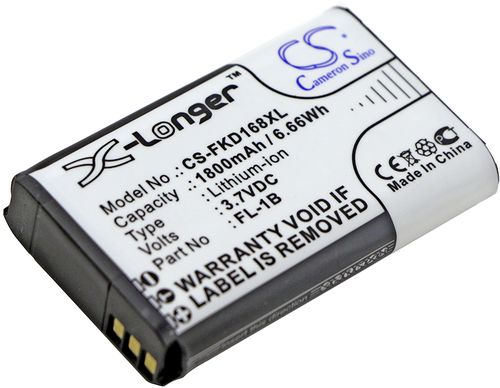 Batteri til Fukuda FL-1B 1800 mAh