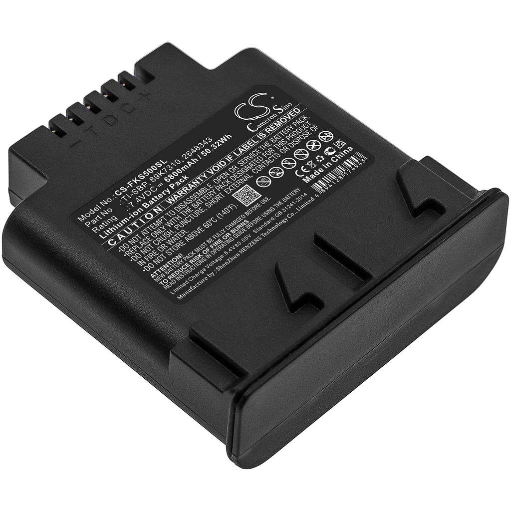 Batteri til Fluke TI-SBP,89K7310,2648343 6800 mAh