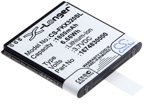 Batteri til Falk 1674830000 1800 mAh