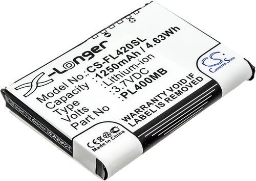 Batteri til Pharos PZX65 1250 mAh