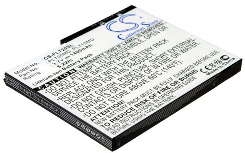 Batteri til Fujitsu PL700MD,PL710MD,PL720MD,S26391-F2611-L100,35H00047-00,PL700MB,PL710MB,PL720MB 1400 mAh