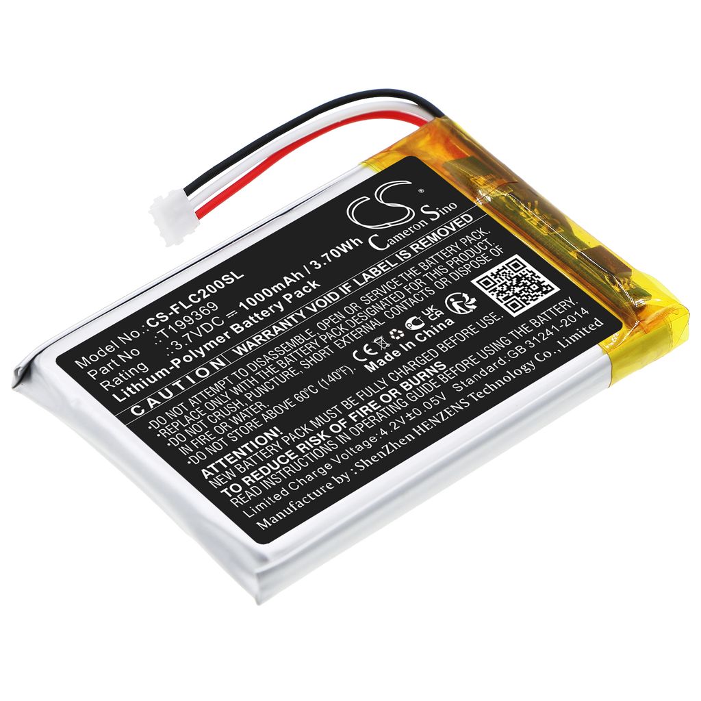 Batteri til Flir T199369 1000 mAh