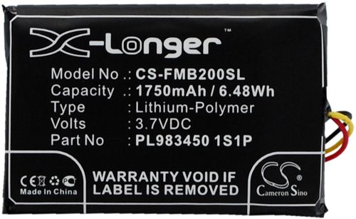 Batteri til Falcom PL983450 1S1P 1750 mAh