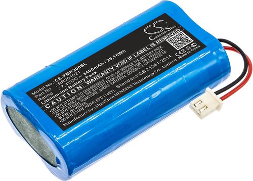 Batteri til Fusion RR201021 3400 mAh