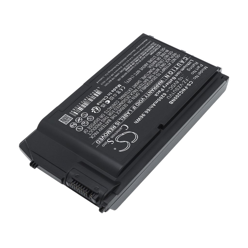 Batteri til Panasonic FZ-VZSU1VU 6200 mAh