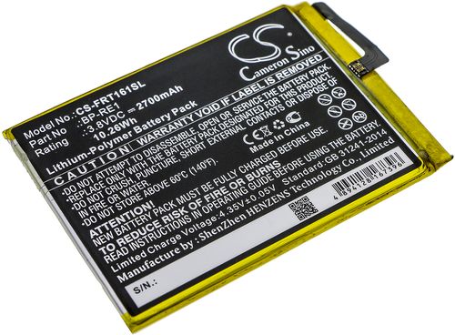Batteri til FREETEL BP-RE1 2700 mAh