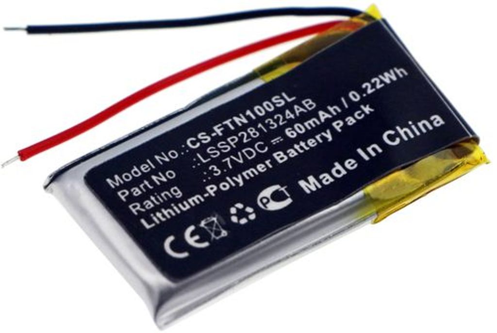 Batteri til FitBit LSSP281324AB 60 mAh