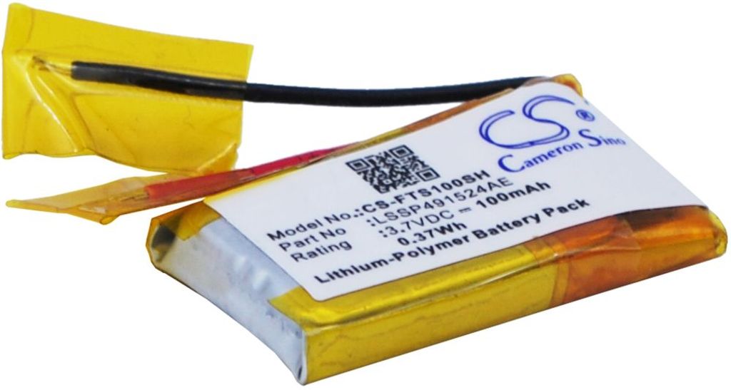 Batteri til FitBit LSSP491524AE 100 mAh