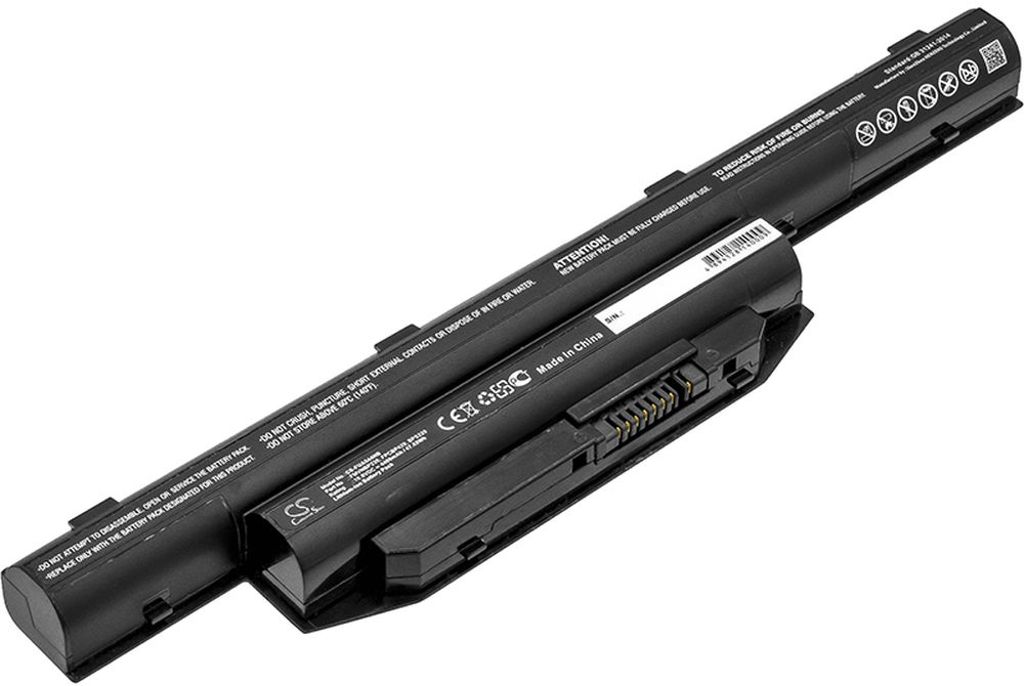 Batteri til Fujitsu BPS229,BPS231,FMVNBP229A,FMVNBP231,FMVNBP234,FPB0300S,FPBO300S,FPBO311S,FPCBP405,FPCBP416,FPCBP426,F 4400 mAh