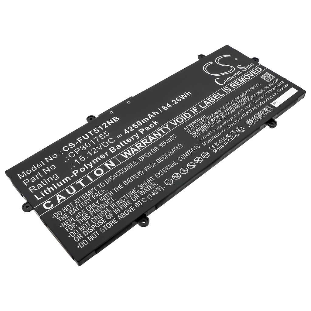 Batteri til Fujitsu CP801785,FMVNBP253,FPB0360S,FPCBP592 4250 mAh