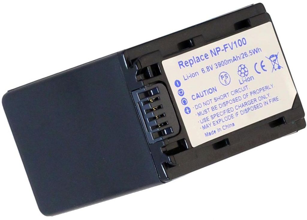 Batteri til Sony NP-FV100 (1950mAh)