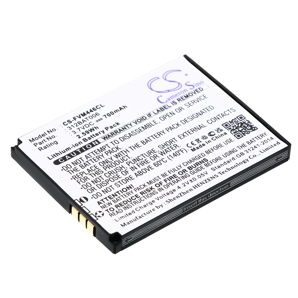 Batteri til FRITZ!Fon 312BAT006 700 mAh