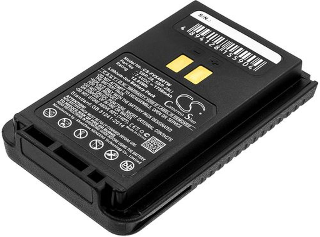 Batteri til Yaesu SBR-28L,SBR-28Li 1750 mAh