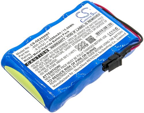 Batteri til GE 600-XTI-BAT 2500 mAh