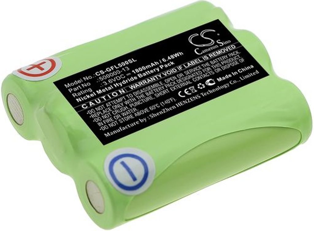 Batteri til Geo-Fennel 500000-13 1800 mAh