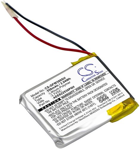 Batteri til Golf Buddy AEE622530P6H 550 mAh