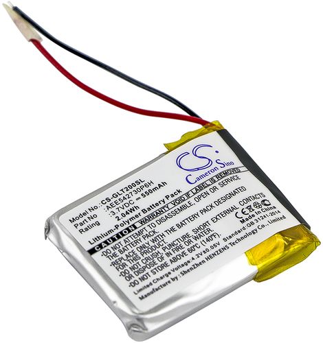 Batteri til Golf Buddy AEE542730P6H 550 mAh