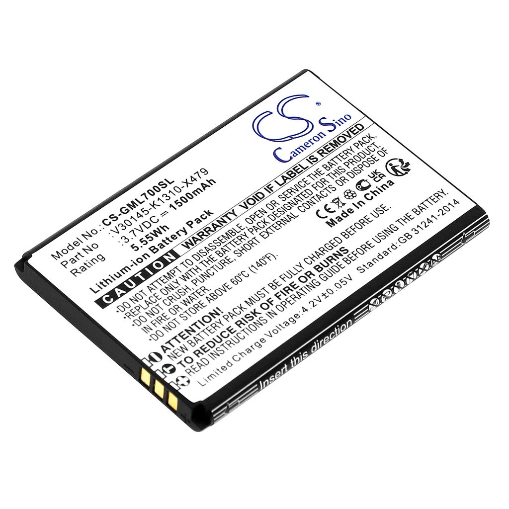 Batteri til Gigaset V30145-K1310-X479 1500 mAh