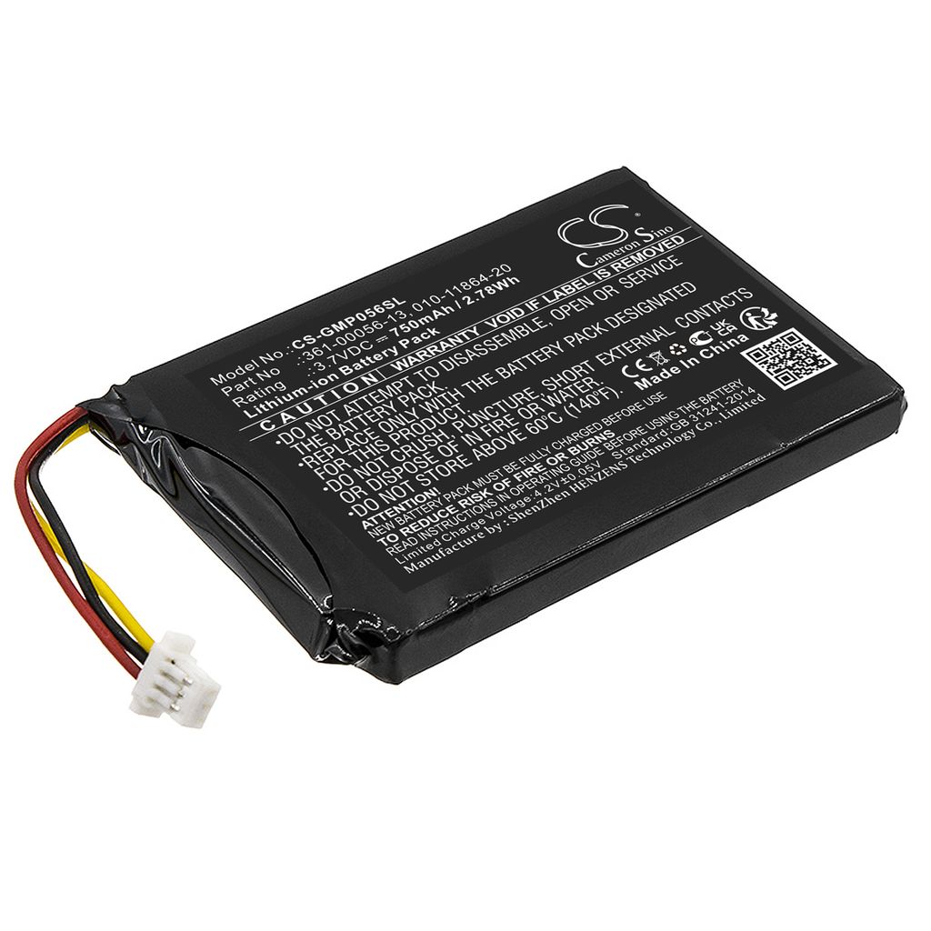 Batteri til Garmin 010-11864-20,361-00056-13 750 mAh
