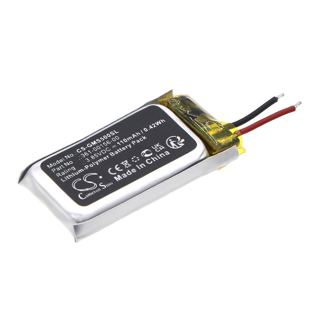 Batteri til Garmin 361-00156-00 110 mAh