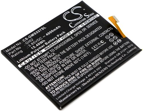 Batteri til Gigaset GI02 4000 mAh