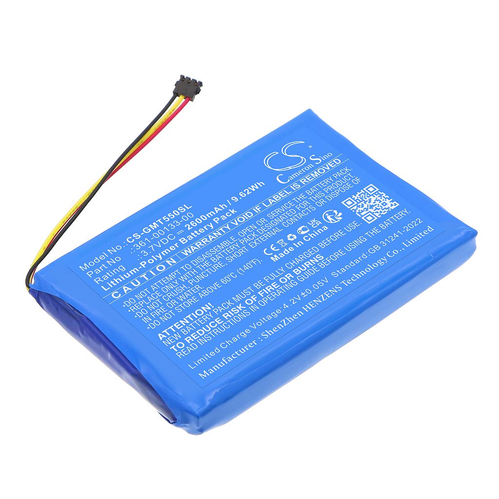 Batteri til Garmin 361-00133-00 2600 mAh